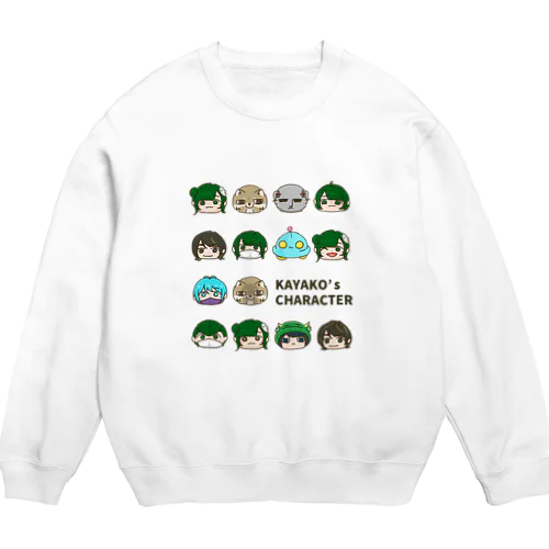 KAYAKO’s CHARACTER Crew Neck Sweatshirt