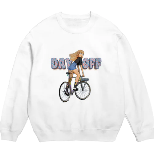 "DAY OFF" Crew Neck Sweatshirt