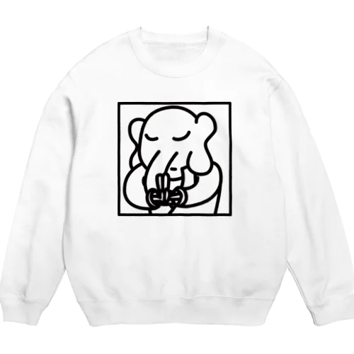 ばんぞうくん Crew Neck Sweatshirt