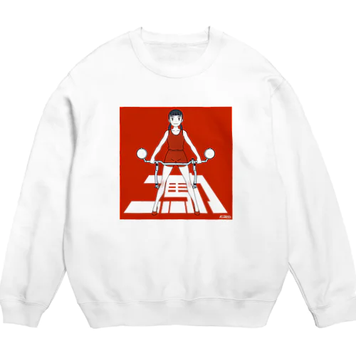 にばりき Crew Neck Sweatshirt