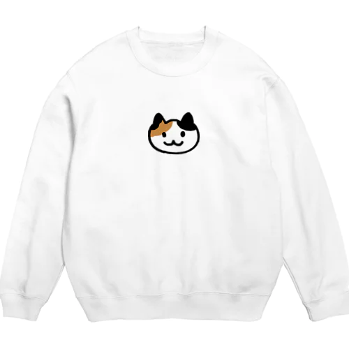 三毛猫 Crew Neck Sweatshirt