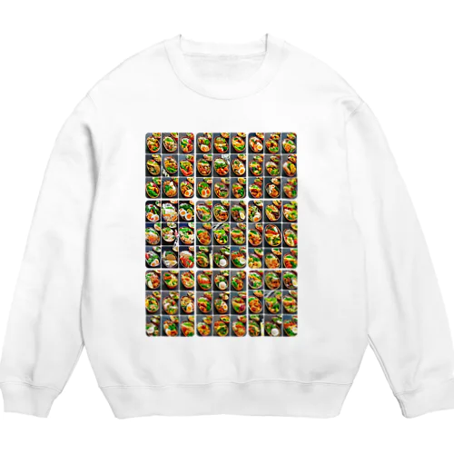 #おうちの曲げわっぱ#お弁当カタログ Crew Neck Sweatshirt