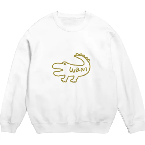 わにスウェット Crew Neck Sweatshirt