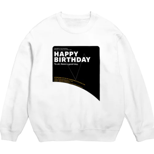 365HBD_009（0916） Crew Neck Sweatshirt