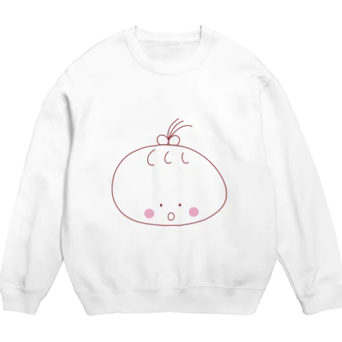 大きい大福ちゃん Crew Neck Sweatshirt