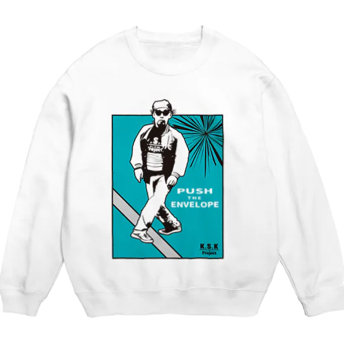 限界を超えろグッズ Crew Neck Sweatshirt