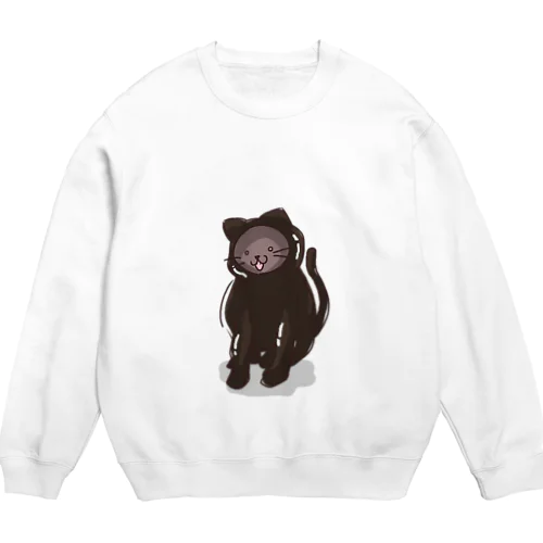 ちょこねこスウェット Crew Neck Sweatshirt