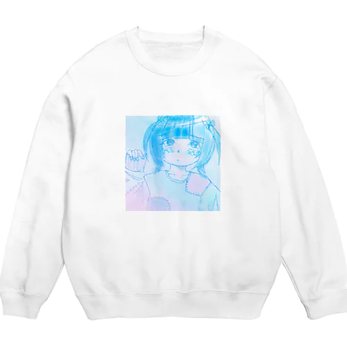 こころがいたい Crew Neck Sweatshirt