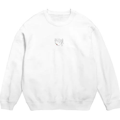 少し気になる Crew Neck Sweatshirt