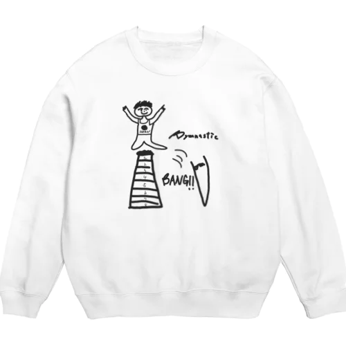 BICKEY original Bymnastic  series Crew Neck Sweatshirt