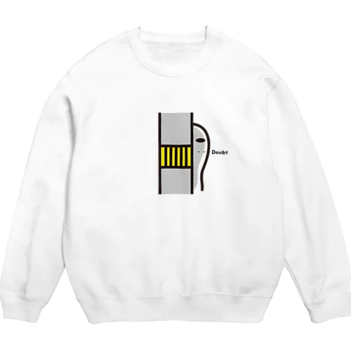 超　恥ずかしがり屋さん Crew Neck Sweatshirt