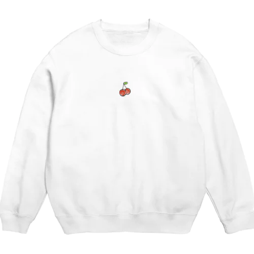 チェリーさくらんぼ Crew Neck Sweatshirt