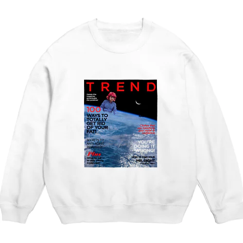 【NJTVシリーズ】宇宙見守りNEMOさん Crew Neck Sweatshirt