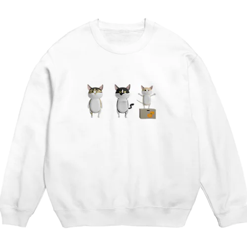 ワビサビちゃんねるグッズ Crew Neck Sweatshirt