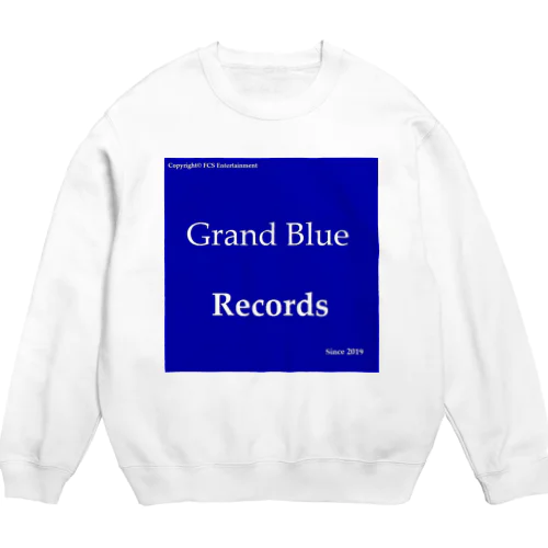 Grand Blue Records Crew Neck Sweatshirt