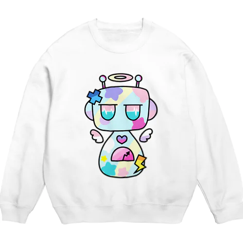 ゆめろぼ Crew Neck Sweatshirt