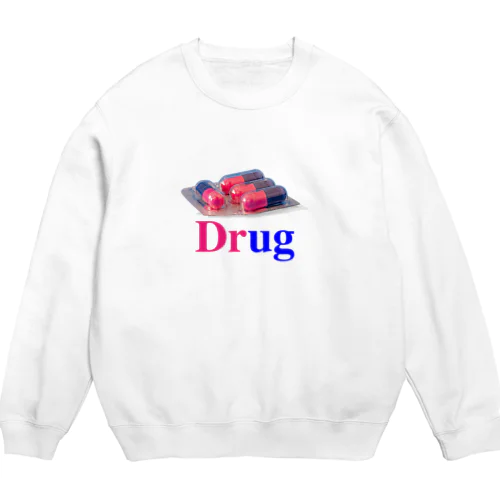 【SALE❗️】Drug and drop Crew Neck Sweatshirt