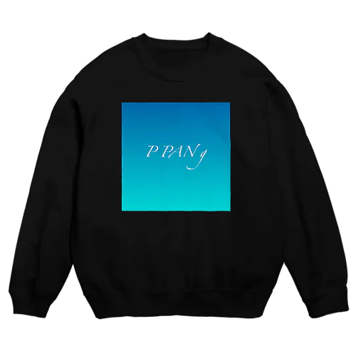 ターコイズブルー[PPANG] Crew Neck Sweatshirt