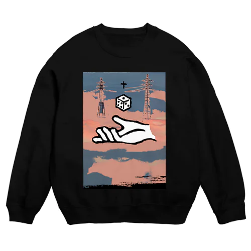 roll the dice Crew Neck Sweatshirt