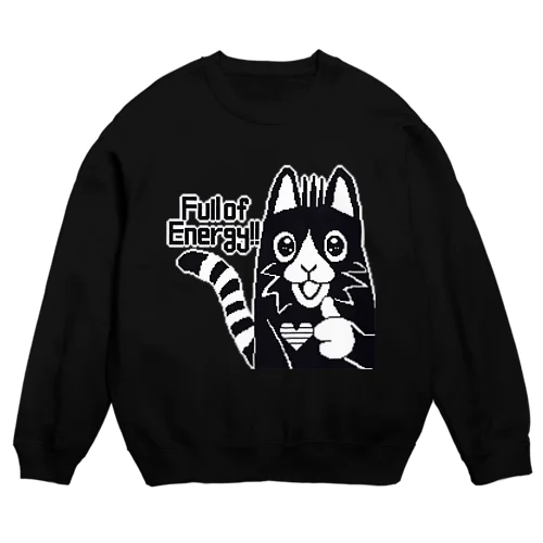 元気満タン!キャット Crew Neck Sweatshirt