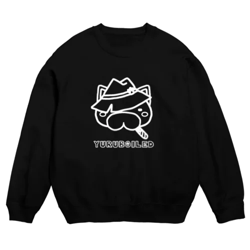 にゃんもげら：ジャック-ゆるぼいるど- Crew Neck Sweatshirt