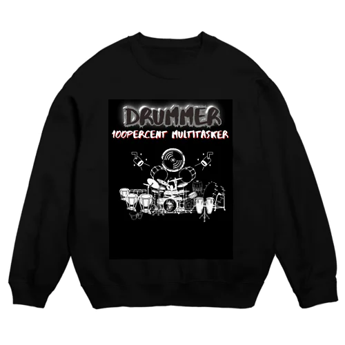 100percent Multitasker Crew Neck Sweatshirt