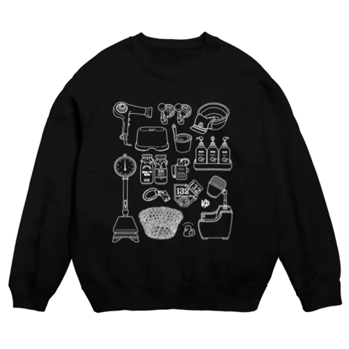 銭湯・温泉を愛する人のための！ Crew Neck Sweatshirt