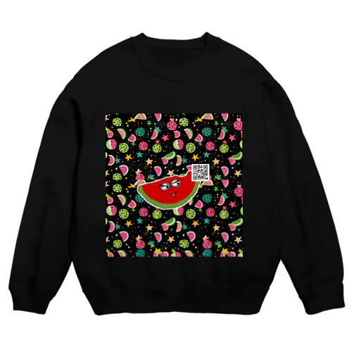 オリジナルキャラクター/西瓜ちゃん Crew Neck Sweatshirt