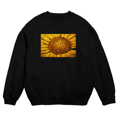 SUN FLOWER  Crew Neck Sweatshirt