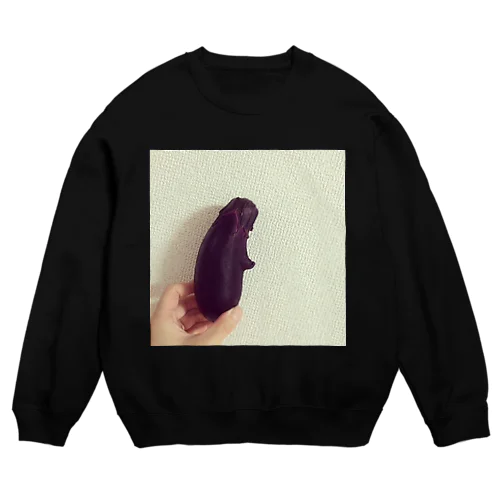 おいら、ナス男！ Crew Neck Sweatshirt