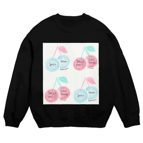 cherry dream Crew Neck Sweatshirt