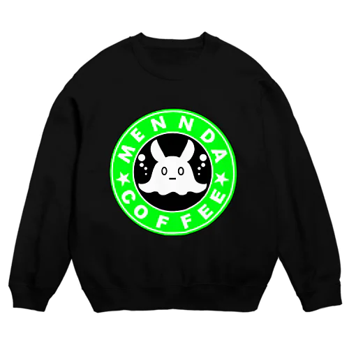 めんだコーヒー店　緑 Crew Neck Sweatshirt