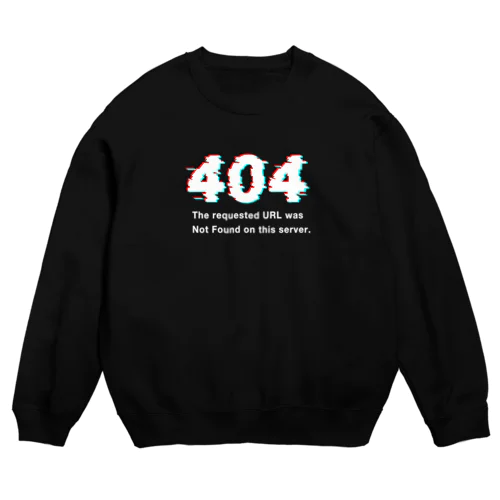 404 Not Found Crew Neck Sweatshirt