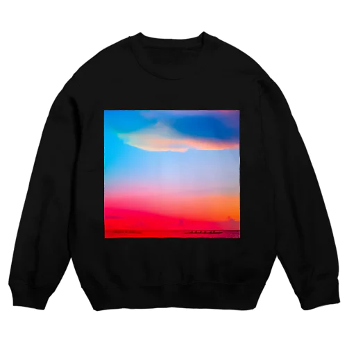 赤富士ひのまる空 Crew Neck Sweatshirt