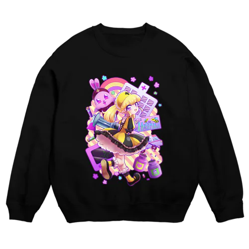 はたらきバチのおしごと Crew Neck Sweatshirt