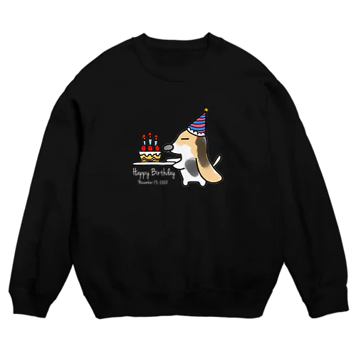 はこびーぐる(バースデー)/スウェット Crew Neck Sweatshirt