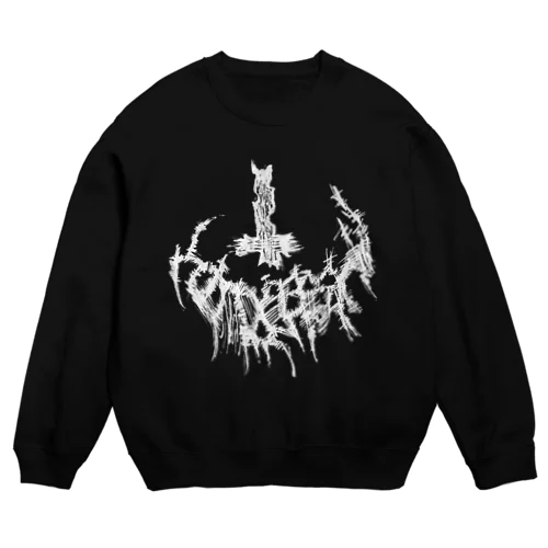 退廃黒 Crew Neck Sweatshirt