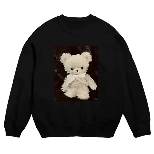 ローズちゃん(ふわふわグリーン しろくろver) Crew Neck Sweatshirt