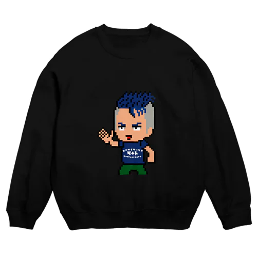 おいっす！ロクサイさん:5周年Ver Crew Neck Sweatshirt