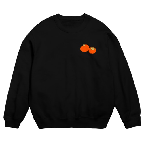 奥会津金山赤かぼちゃ Crew Neck Sweatshirt