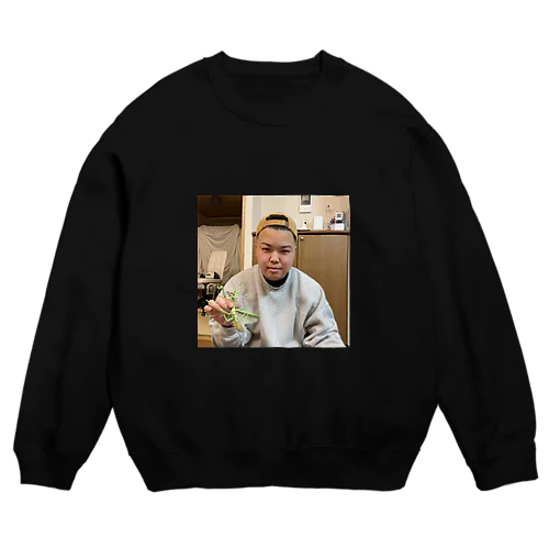 だいちくんカマキリにハマる Crew Neck Sweatshirt