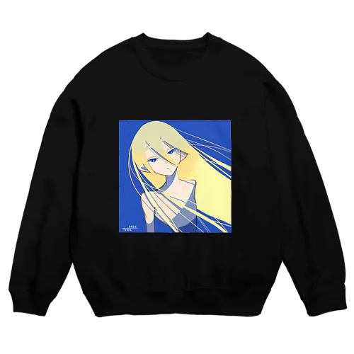 BLUE Crew Neck Sweatshirt