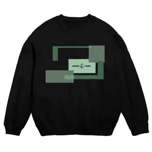 CYBER WINDOW GRN Crew Neck Sweatshirt