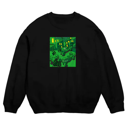 カーレース Crew Neck Sweatshirt