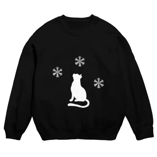 雪猫 Crew Neck Sweatshirt