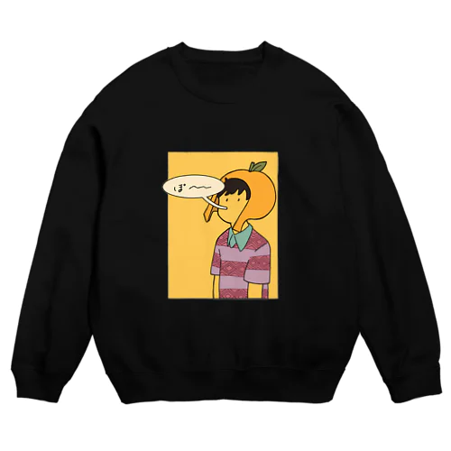 ぽ〜（わーちゃん） Crew Neck Sweatshirt