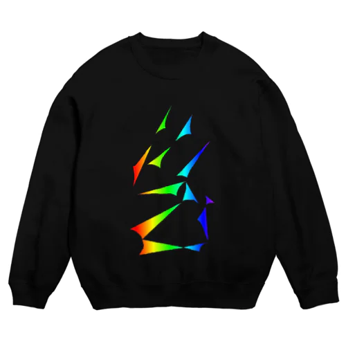 レインボードラゴン Crew Neck Sweatshirt