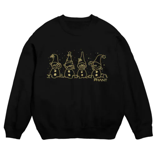 雪だるま/オーカー Crew Neck Sweatshirt