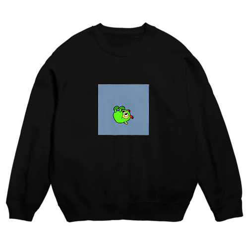 オヤユビ君 Crew Neck Sweatshirt