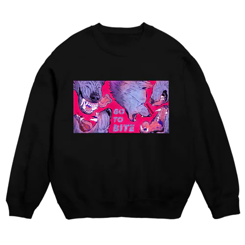 GO TO BITE Crew Neck Sweatshirt